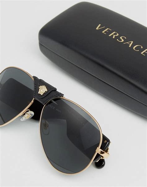 versace aviator eyeglasses|authentic versace men's sunglasses.